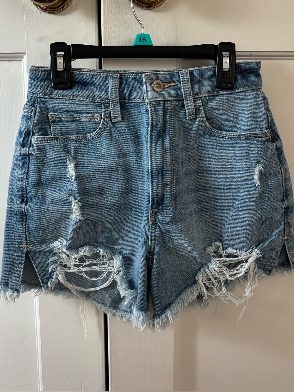 Hollister denim shorts